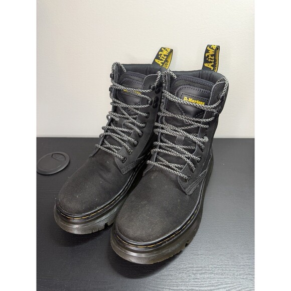 Doc Dr. Martens Tarik Utility Combat Boots Men 6, Women 7 Black - Picture 2 of 16